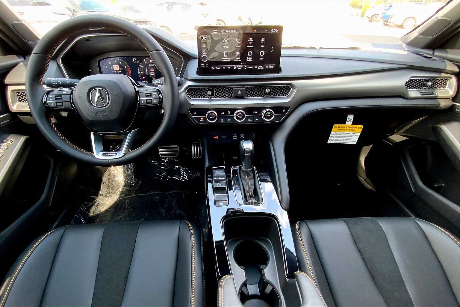 2026 Acura Integra w/A-Spec Technology Package Platinum White Pearl at Sterling McCall Acura