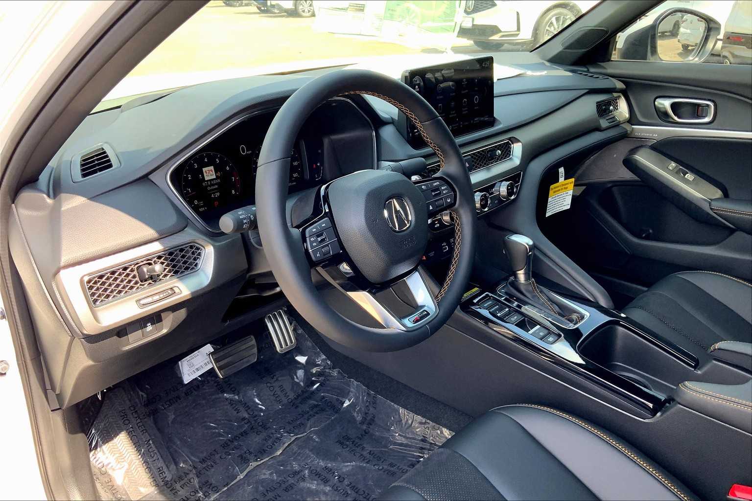 2026 Acura Integra w/A-Spec Technology Package Platinum White Pearl at Sterling McCall Acura