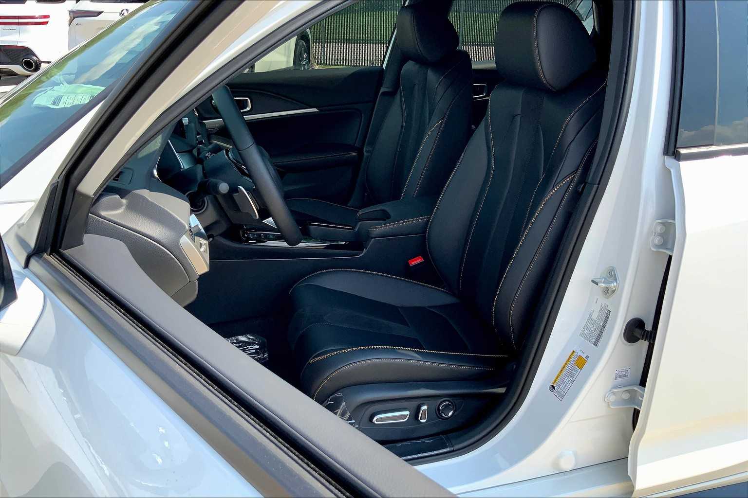 2026 Acura Integra w/A-Spec Technology Package Platinum White Pearl at Sterling McCall Acura