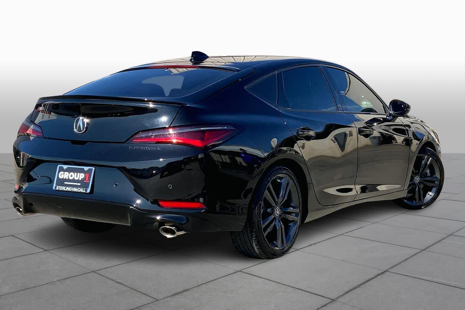 2024 Acura Integra w/A-Spec Technology Package Majestic Black Pearl at Sterling McCall Acura
