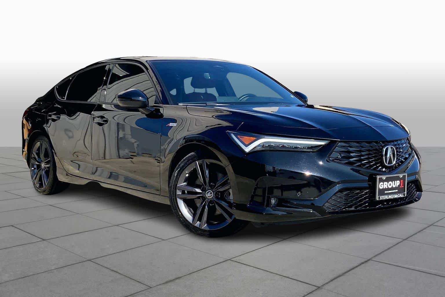 2024 Acura Integra w/A-Spec Technology Package Majestic Black Pearl at Sterling McCall Acura