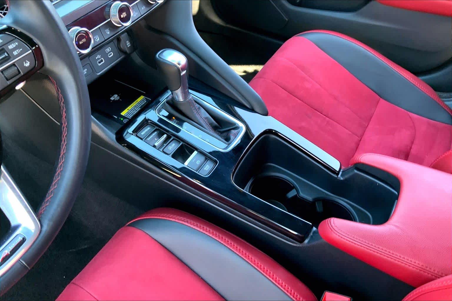 2024 Acura Integra w/A-Spec Technology Package Majestic Black Pearl at Sterling McCall Acura