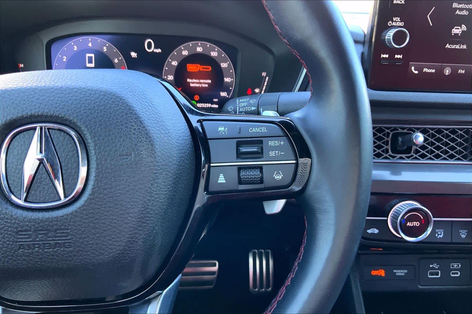 2024 Acura Integra w/A-Spec Technology Package Majestic Black Pearl at Sterling McCall Acura