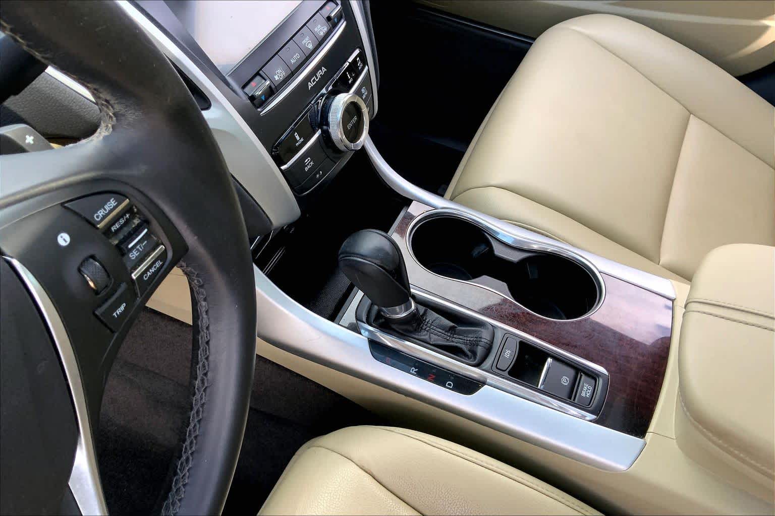 2016 Acura TLX  Basque Red Pearl II at AutoNation Ford Gulf Fwy