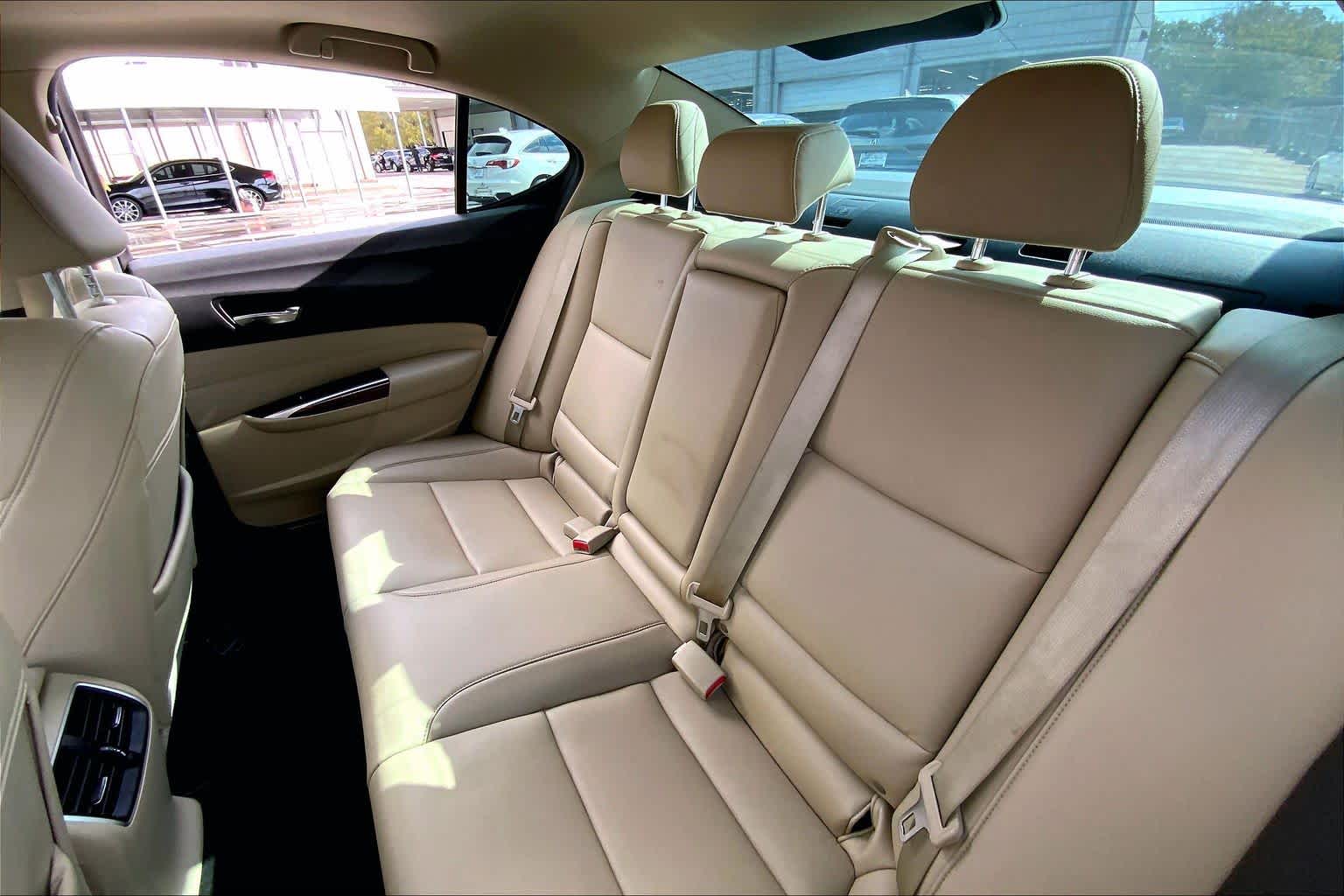 2016 Acura TLX  Basque Red Pearl II at AutoNation Ford Gulf Fwy