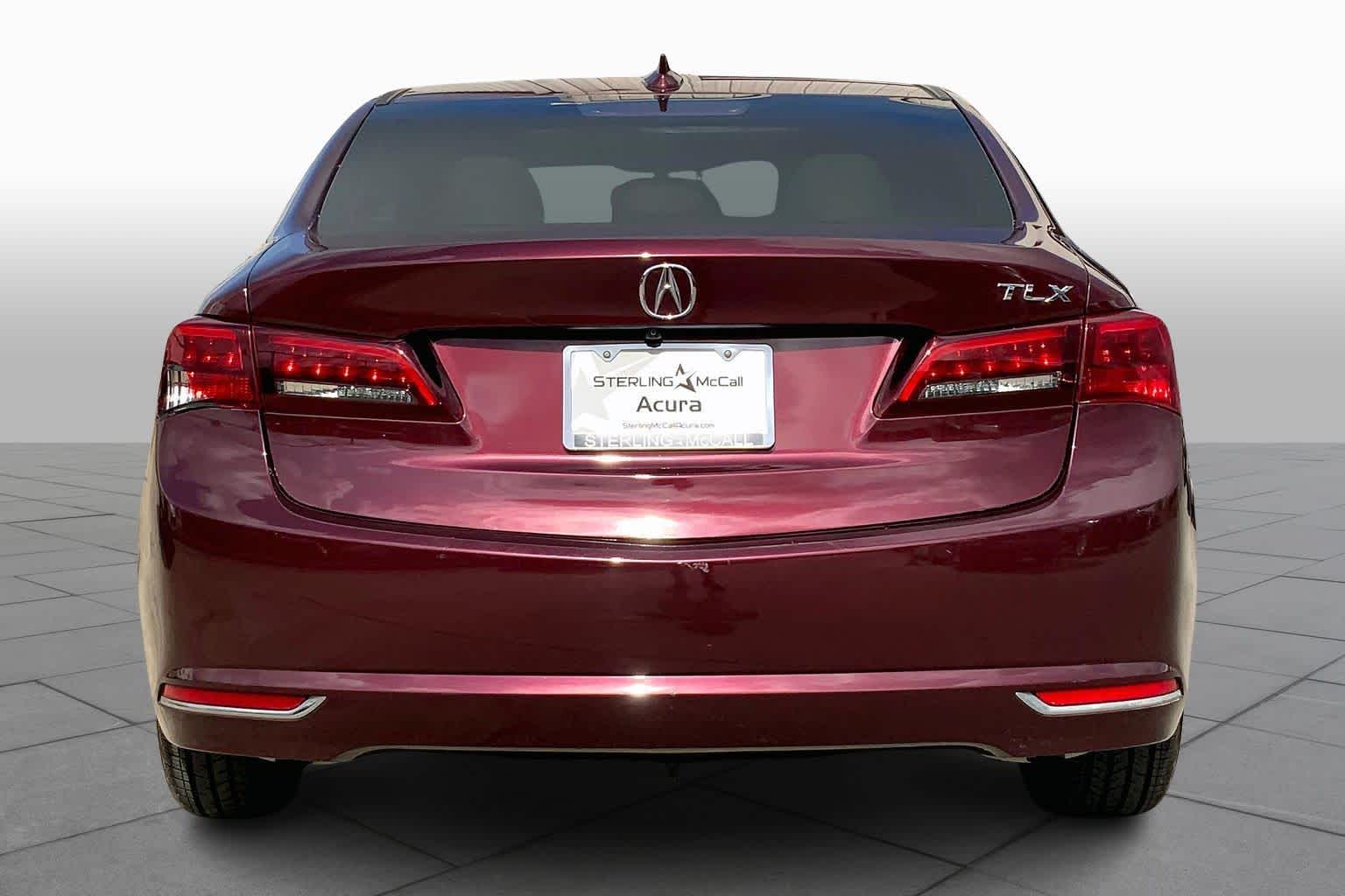 2016 Acura TLX  Basque Red Pearl II at AutoNation Ford Gulf Fwy