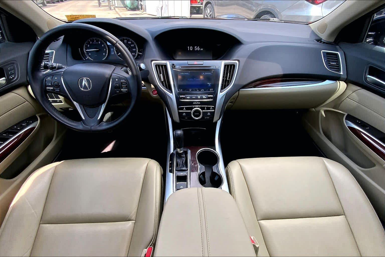 2016 Acura TLX  Basque Red Pearl II at AutoNation Ford Gulf Fwy