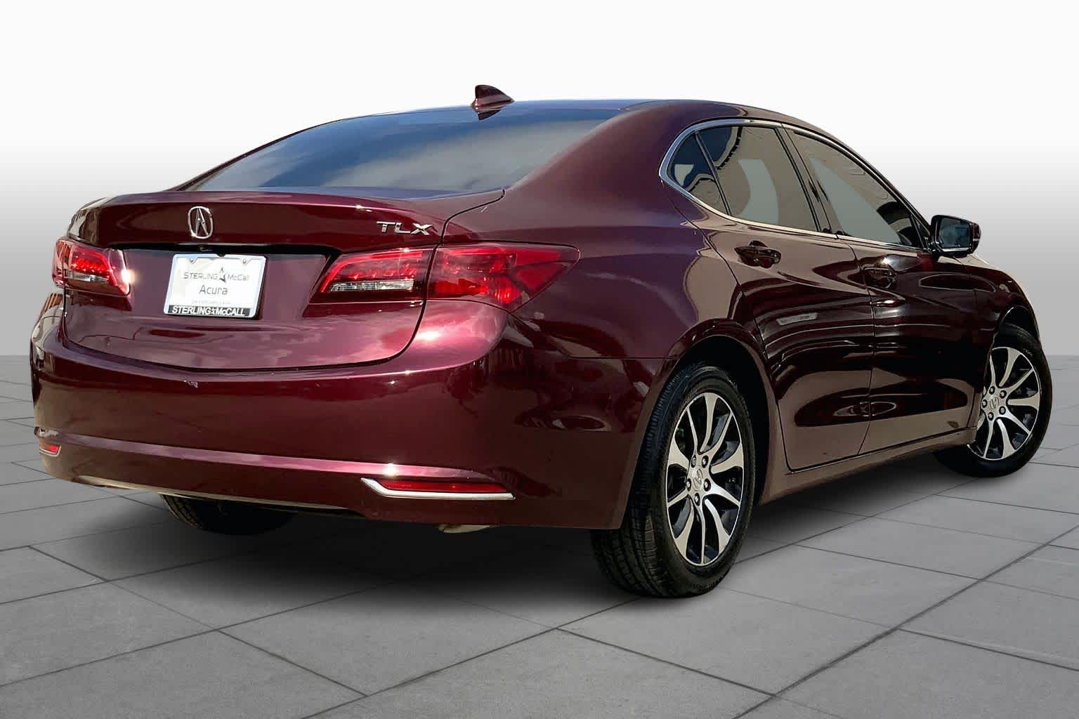 2016 Acura TLX  Basque Red Pearl II at AutoNation Ford Gulf Fwy