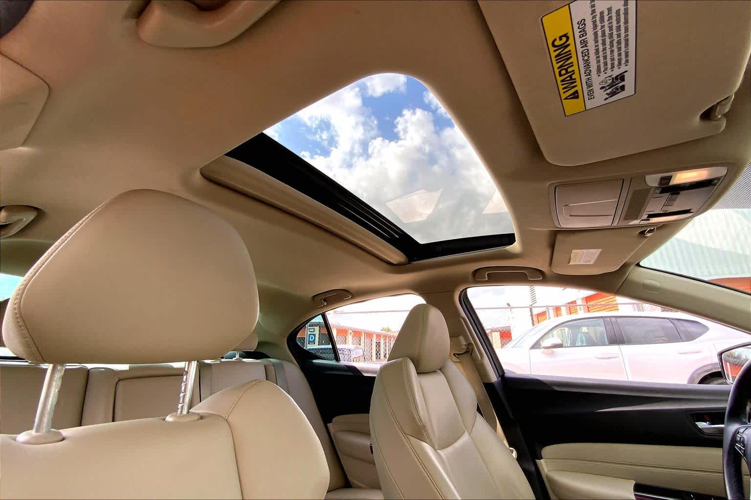 2016 Acura TLX  Basque Red Pearl II at AutoNation Ford Gulf Fwy