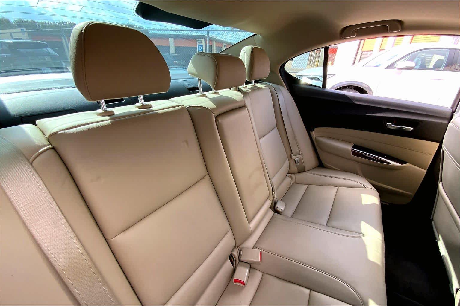 2016 Acura TLX  Basque Red Pearl II at AutoNation Ford Gulf Fwy