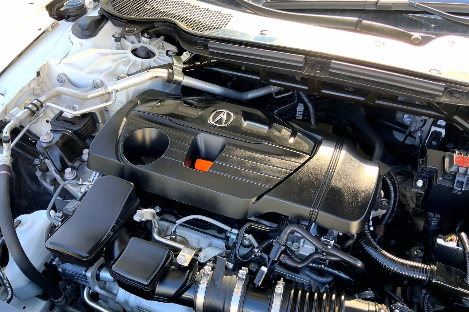 2022 Acura TLX w/A-Spec Package Platinum White Pearl at Sterling McCall Acura