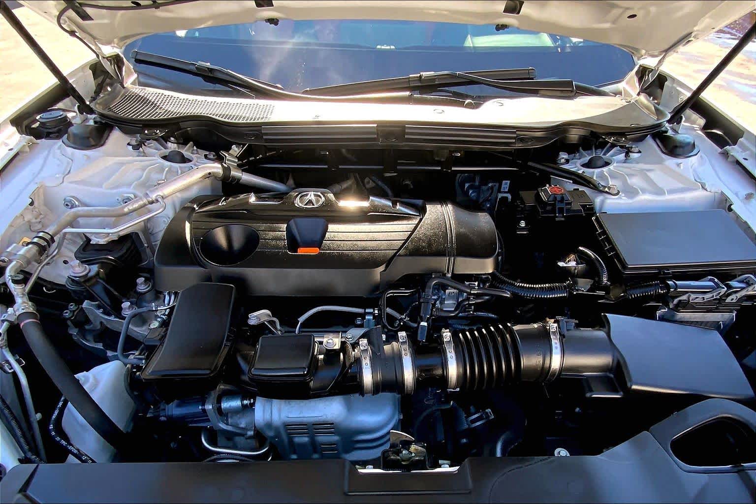 2022 Acura TLX w/A-Spec Package Platinum White Pearl at Sterling McCall Acura