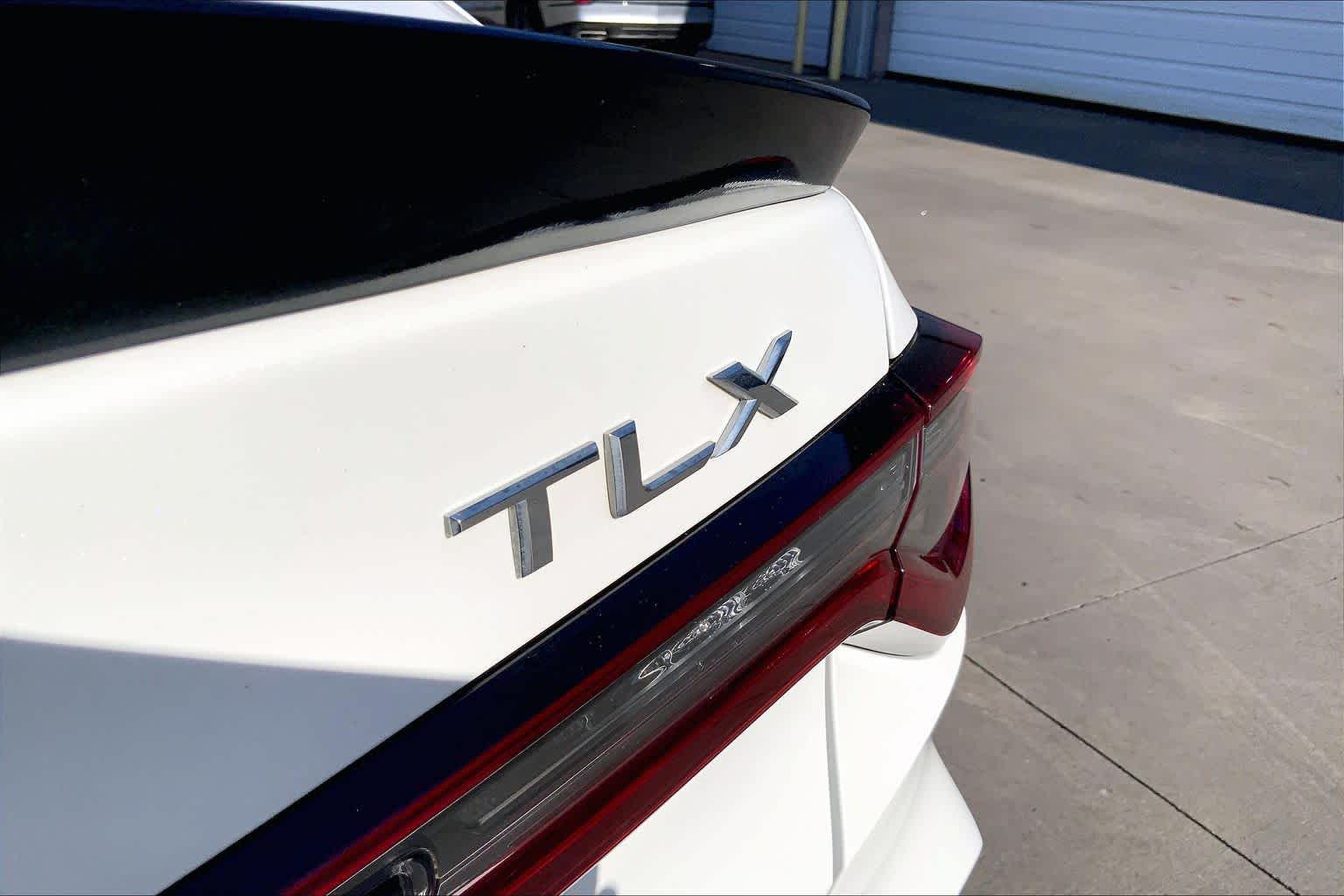 2022 Acura TLX w/A-Spec Package Platinum White Pearl at Sterling McCall Acura