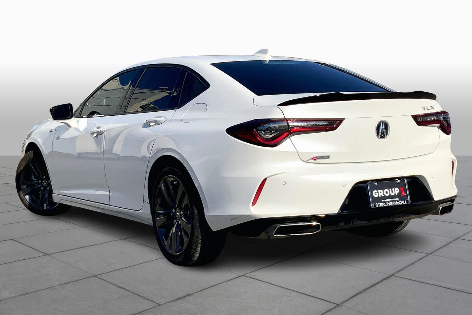2022 Acura TLX w/A-Spec Package Platinum White Pearl at Sterling McCall Acura