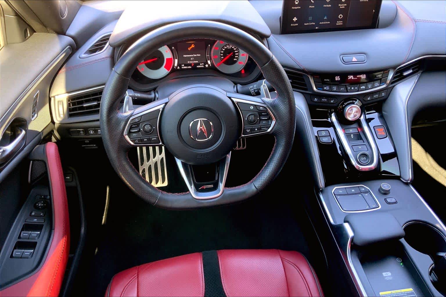 2022 Acura TLX w/A-Spec Package Platinum White Pearl at Sterling McCall Acura