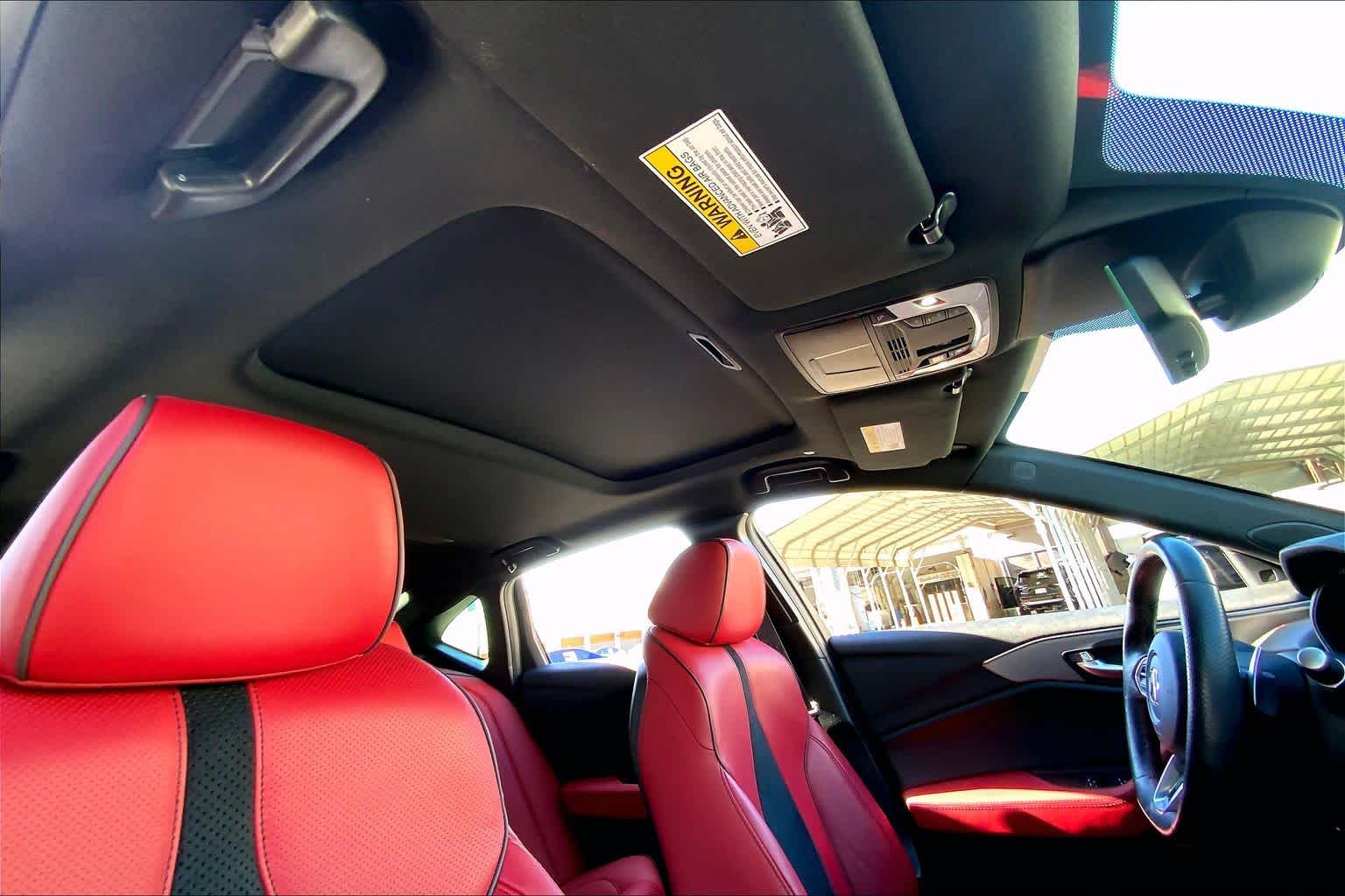 2022 Acura TLX w/A-Spec Package Platinum White Pearl at Sterling McCall Acura