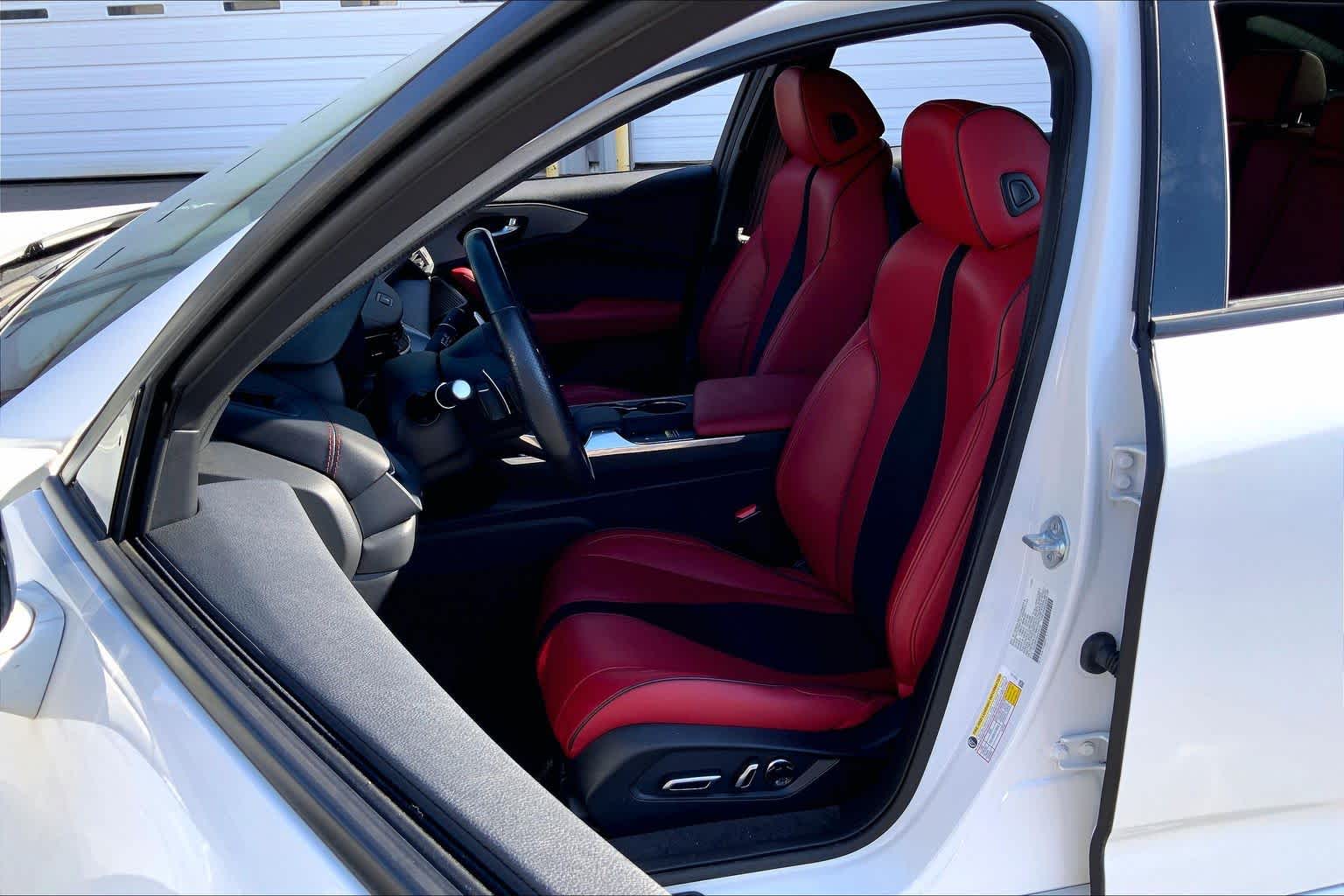 2022 Acura TLX w/A-Spec Package Platinum White Pearl at Sterling McCall Acura
