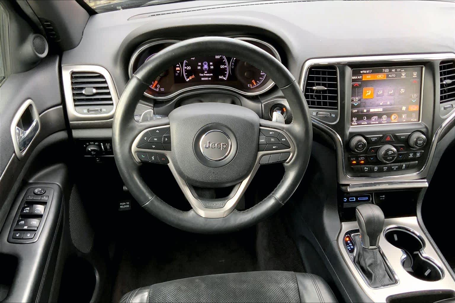 2017 Jeep Grand Cherokee Altitude Diamond Black Crystal Pearlcoat at AutoNation Toyota Gulf Fwy