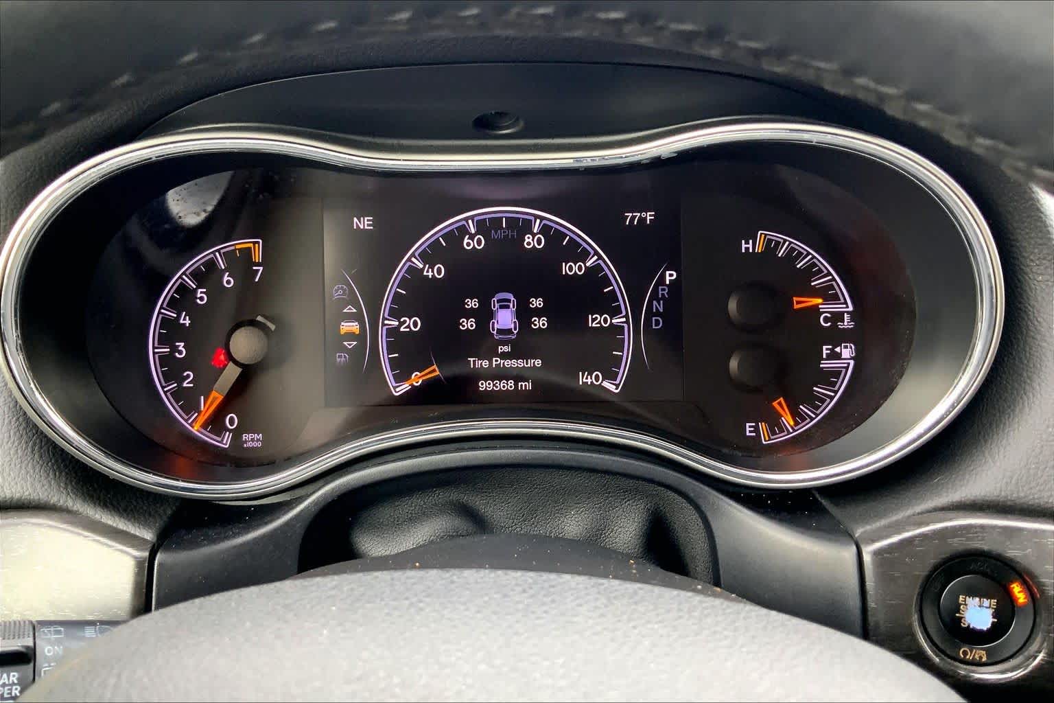 2017 Jeep Grand Cherokee Altitude Diamond Black Crystal Pearlcoat at AutoNation Toyota Gulf Fwy