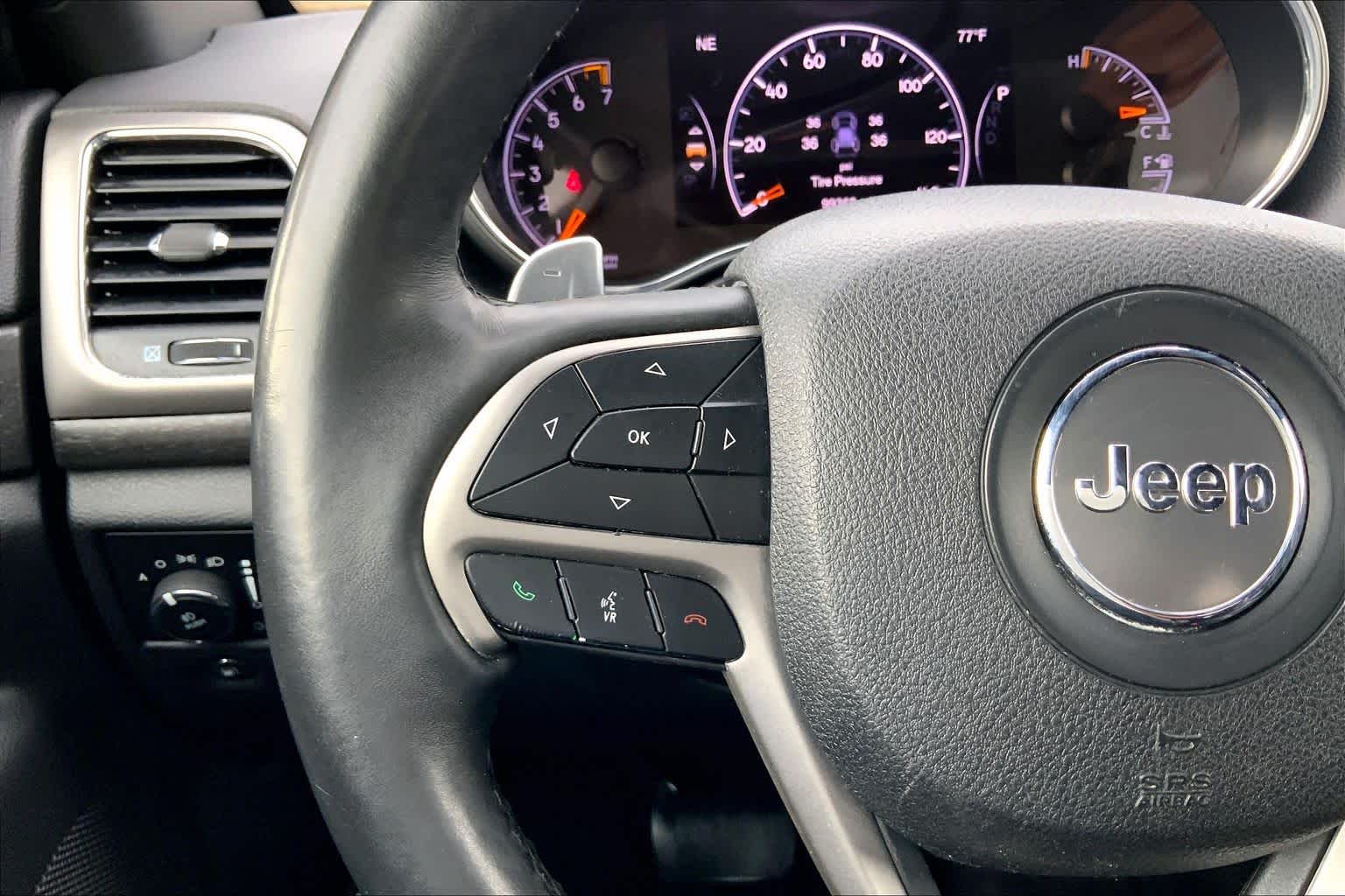 2017 Jeep Grand Cherokee Altitude Diamond Black Crystal Pearlcoat at AutoNation Toyota Gulf Fwy