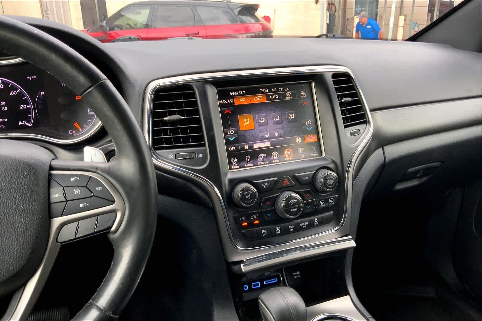 2017 Jeep Grand Cherokee Altitude Diamond Black Crystal Pearlcoat at AutoNation Toyota Gulf Fwy