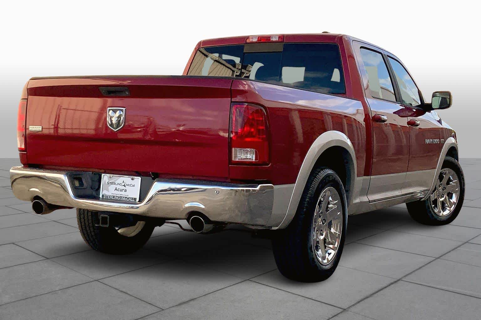 2012 Ram 1500 Laramie Deep Cherry Red Crystal Pearl at Mac Haik Ford