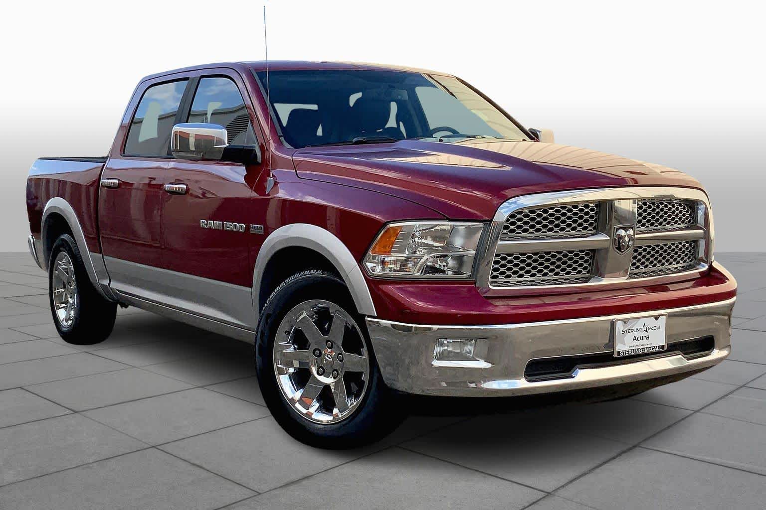 2012 Ram 1500 Laramie Deep Cherry Red Crystal Pearl at Mac Haik Ford