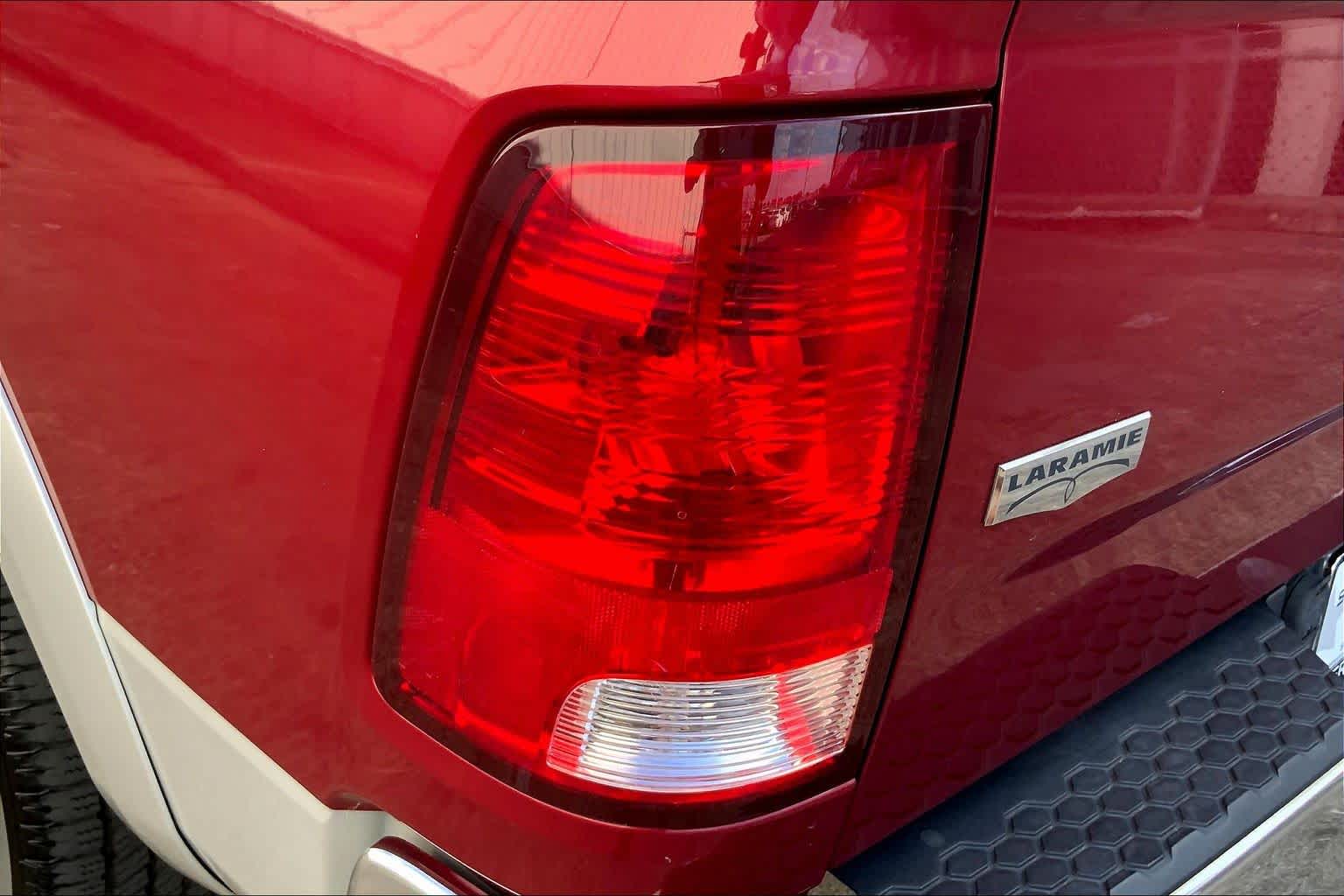 2012 Ram 1500 Laramie Deep Cherry Red Crystal Pearl at Mac Haik Ford