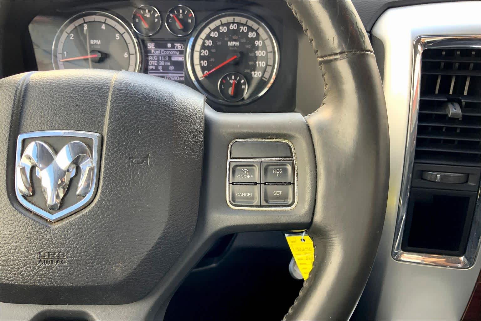 2012 Ram 1500 Laramie Deep Cherry Red Crystal Pearl at Mac Haik Ford