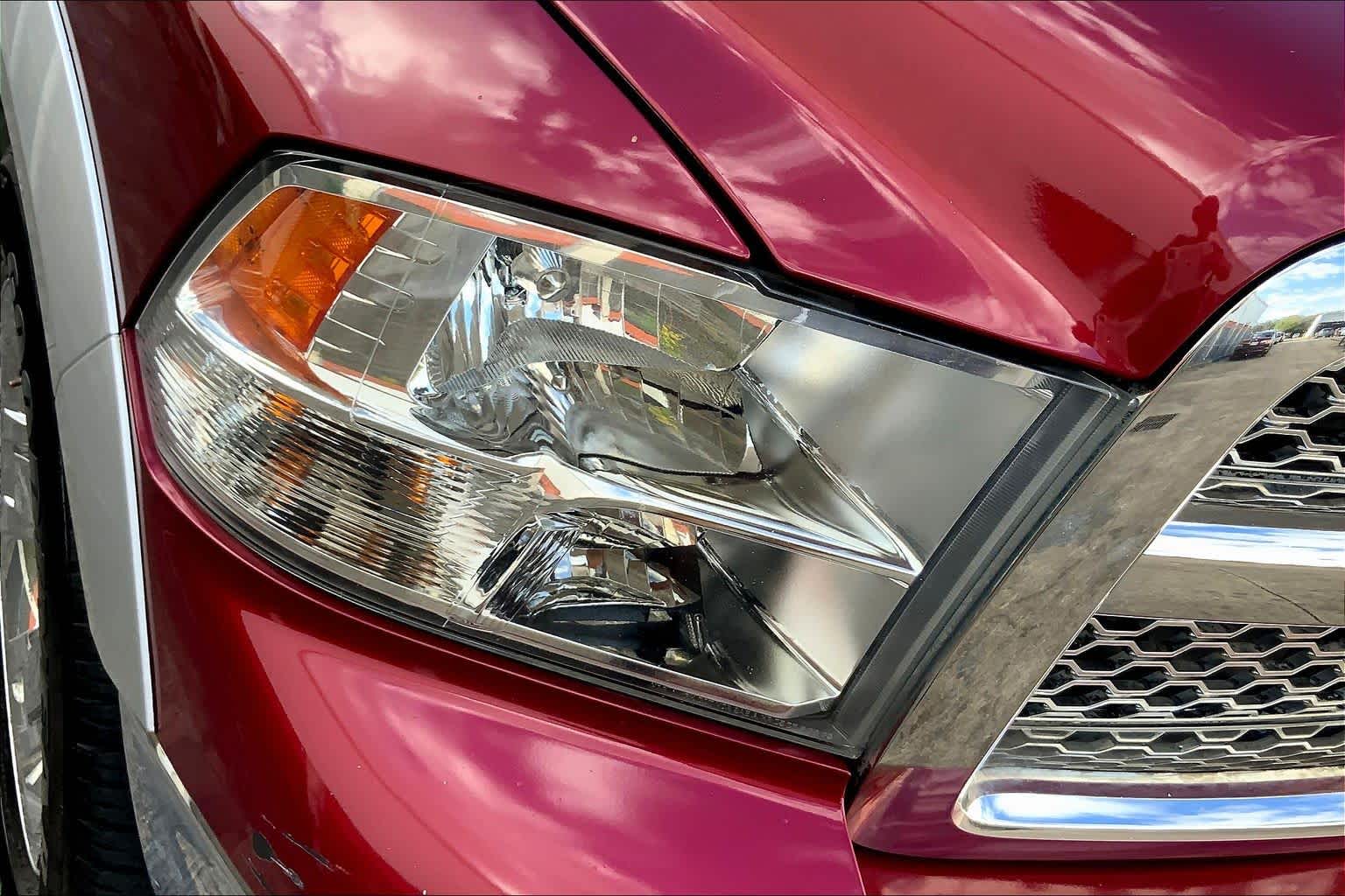 2012 Ram 1500 Laramie Deep Cherry Red Crystal Pearl at Mac Haik Ford