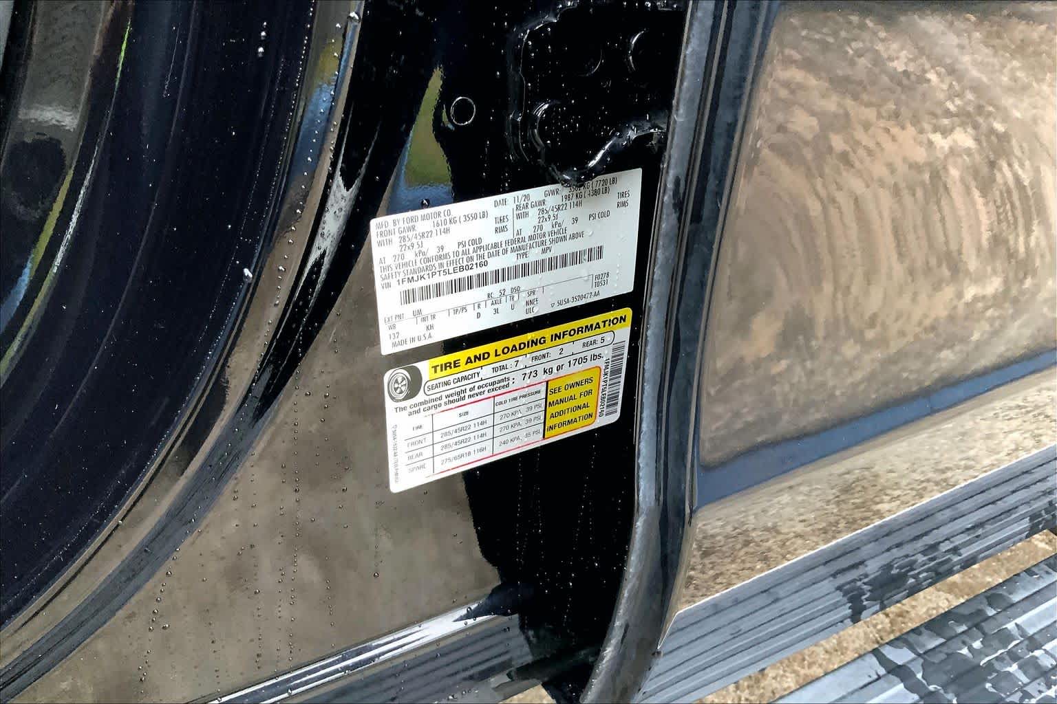 2020 Ford Expedition Max King Ranch Agate Black at Tomball Ford