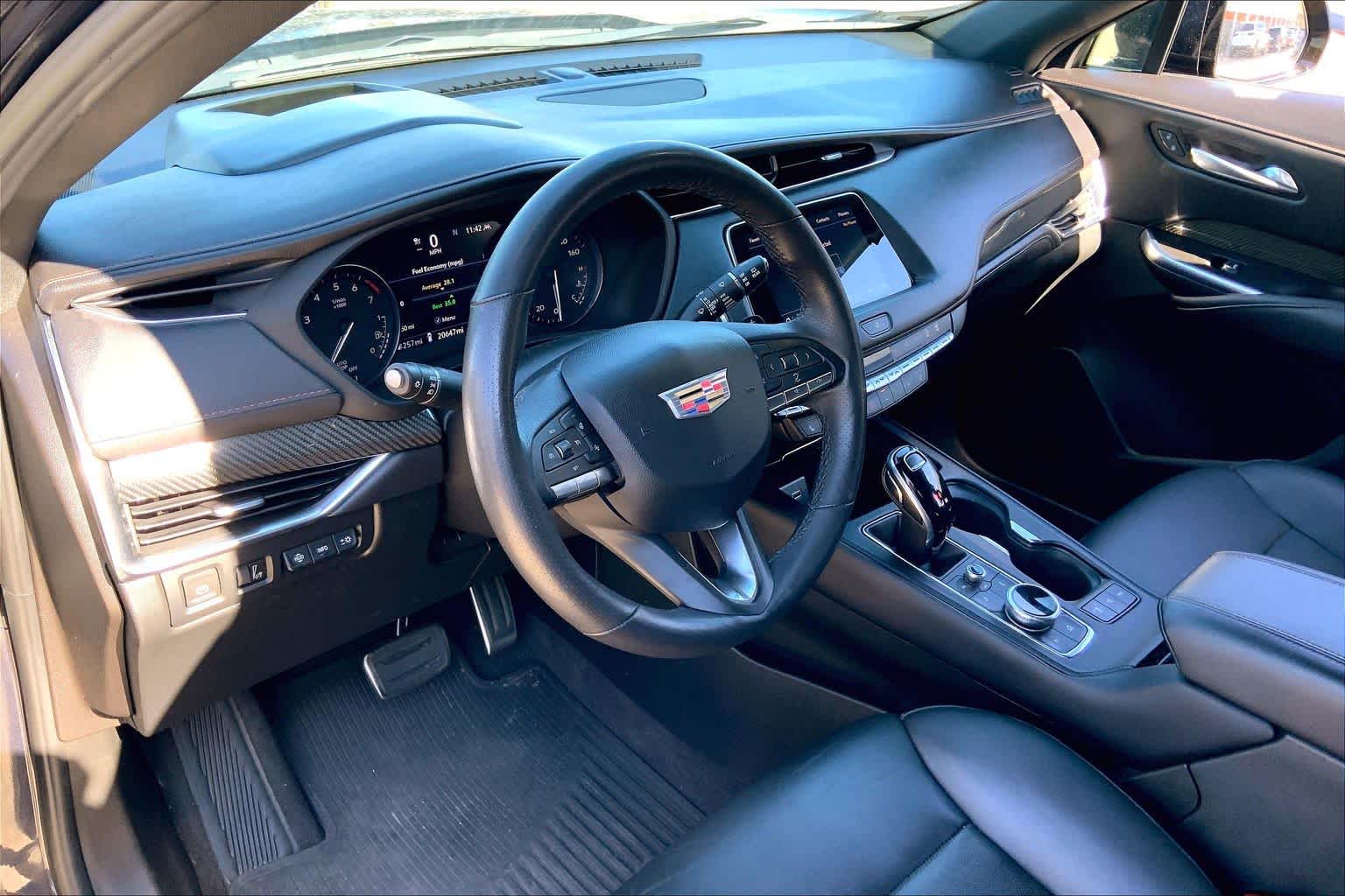 2022 Cadillac XT4 FWD Sport Galactic Grey Metallic at Tomball Ford