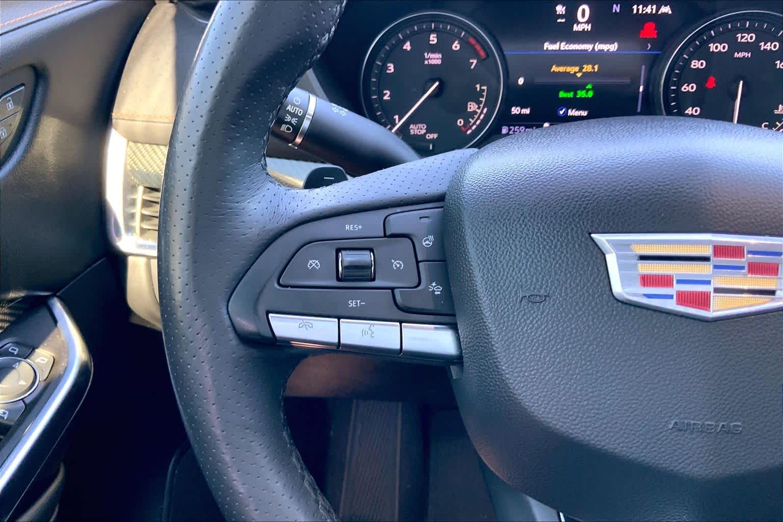 2022 Cadillac XT4 FWD Sport Galactic Grey Metallic at Tomball Ford