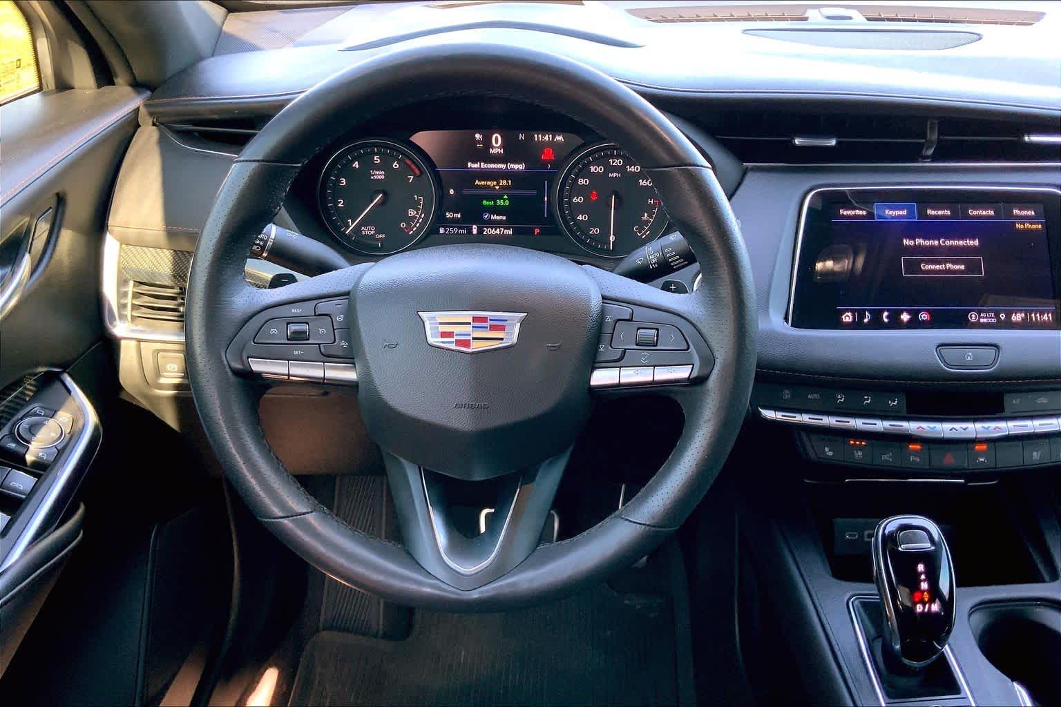 2022 Cadillac XT4 FWD Sport Galactic Grey Metallic at Tomball Ford