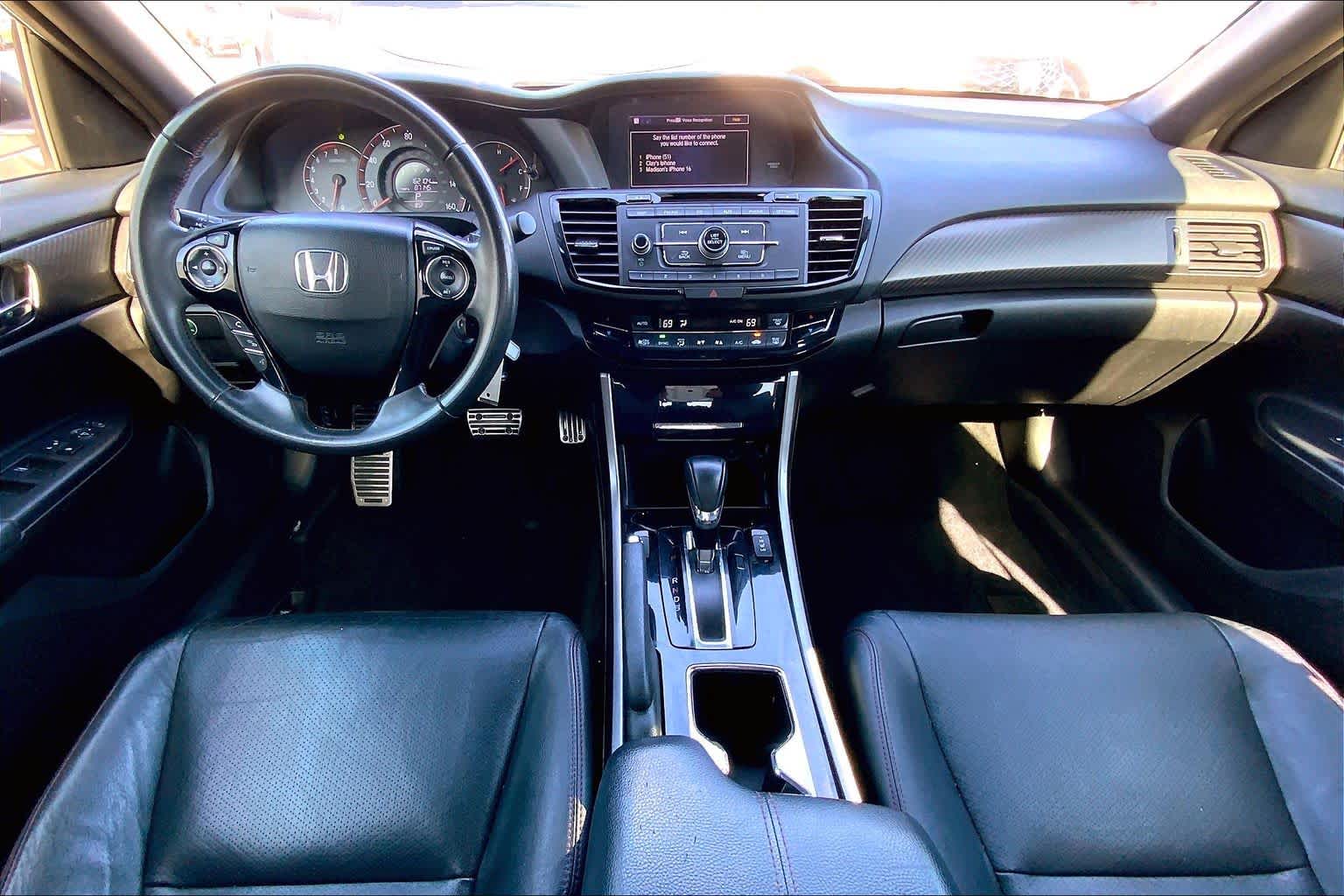 2017 Honda Accord Sport SE White Orchid Pearl at Honda of Clear Lake