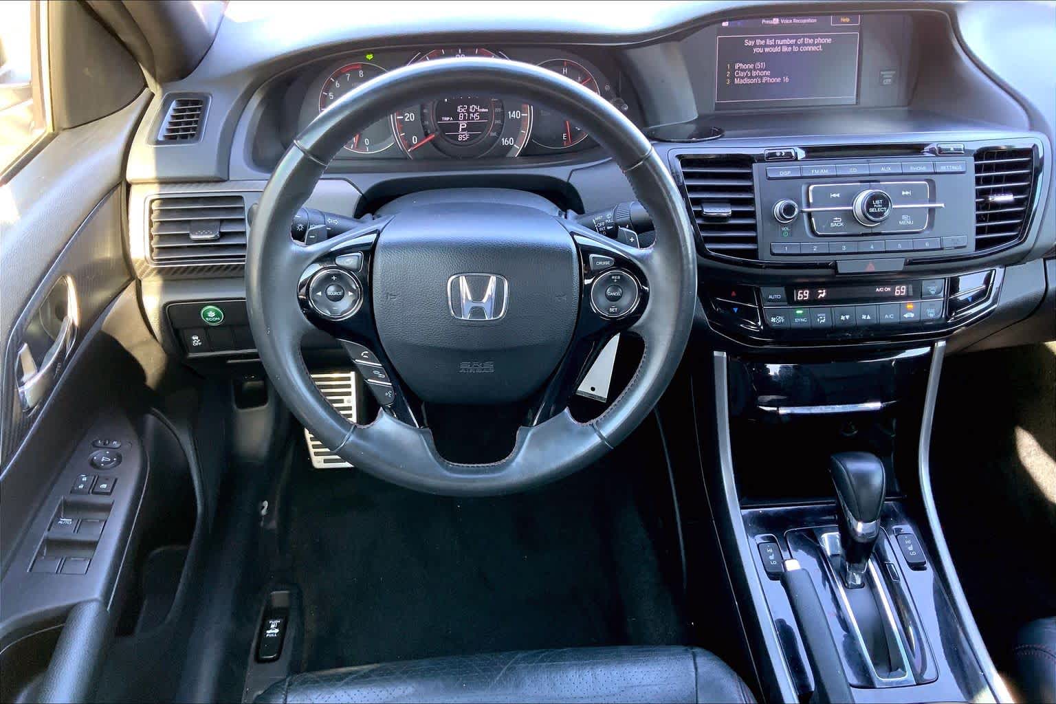 2017 Honda Accord Sport SE White Orchid Pearl at Honda of Clear Lake