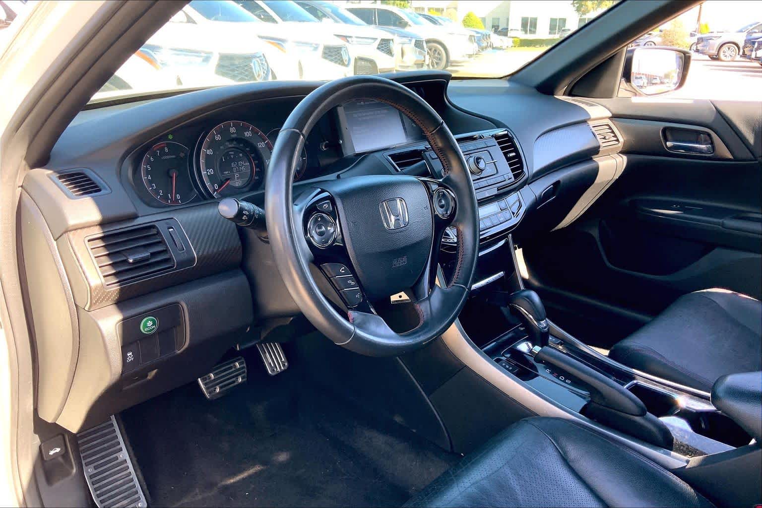 2017 Honda Accord Sport SE White Orchid Pearl at Honda of Clear Lake