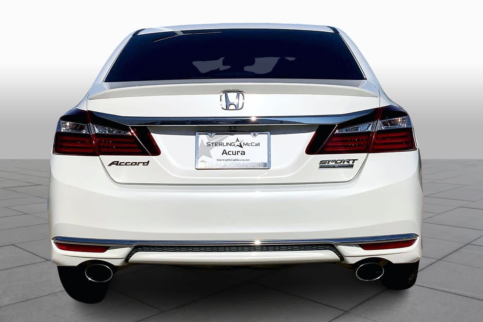 2017 Honda Accord Sport SE White Orchid Pearl at Honda of Clear Lake