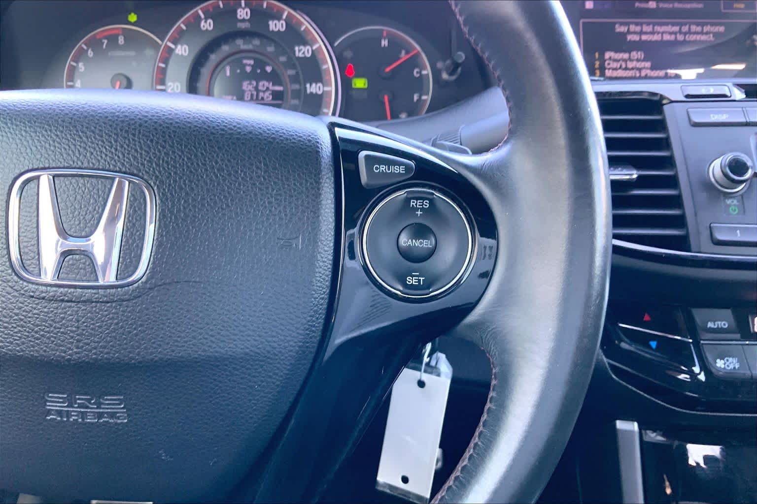 2017 Honda Accord Sport SE White Orchid Pearl at Honda of Clear Lake