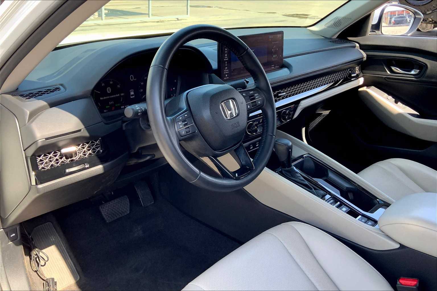 2024 Honda Accord Hybrid EX-L Platinum White Pearl at Sterling McCall Lexus of Clear Lake