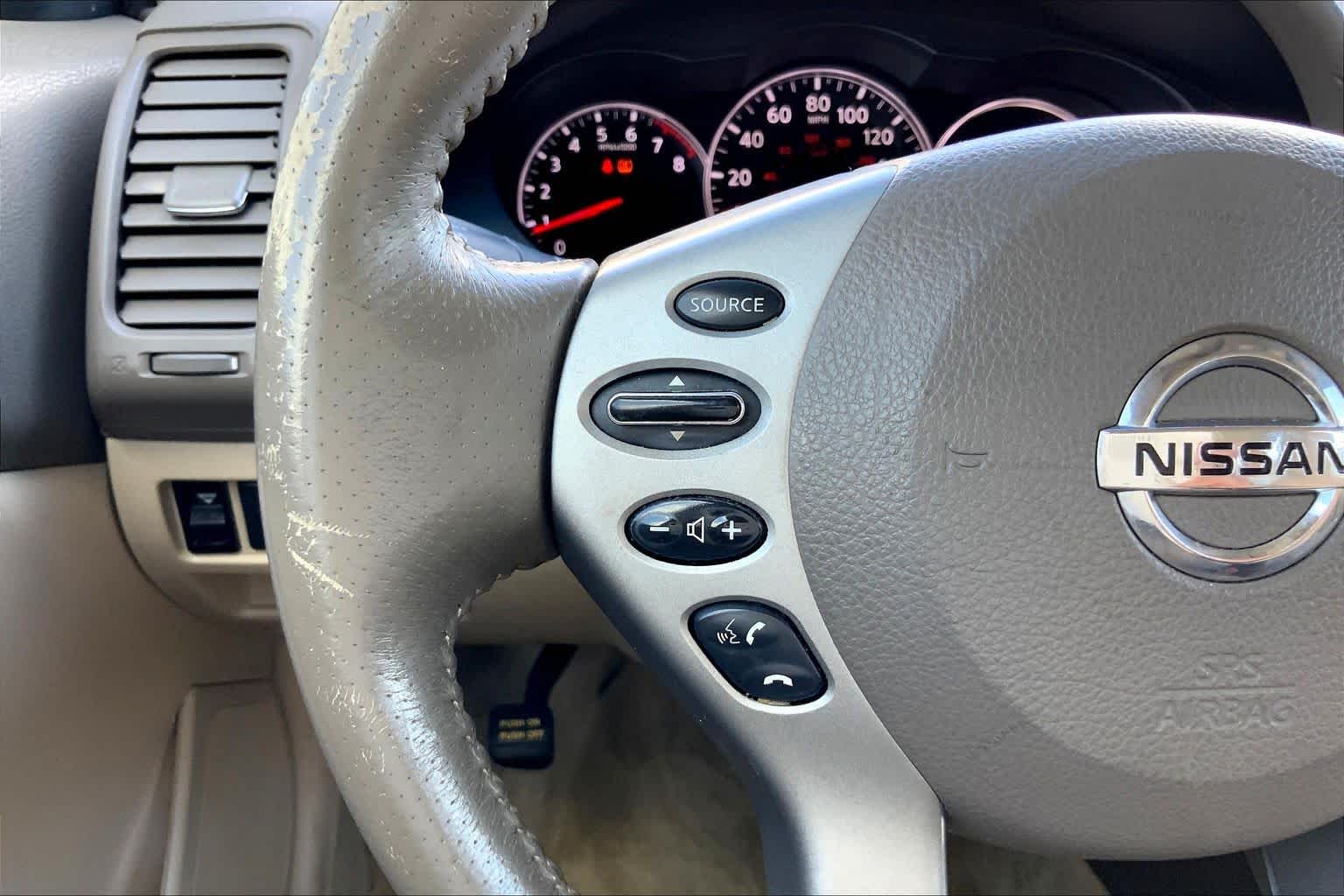 2012 Nissan Altima 3.5 SR Winter Frost Pearl at AutoNation USA Houston