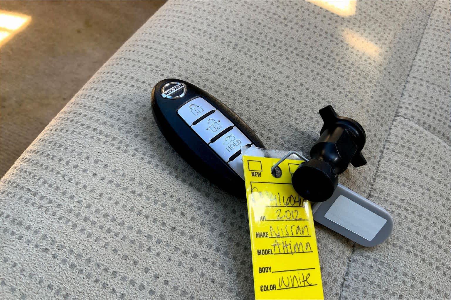 2012 Nissan Altima 3.5 SR Winter Frost Pearl at AutoNation USA Houston