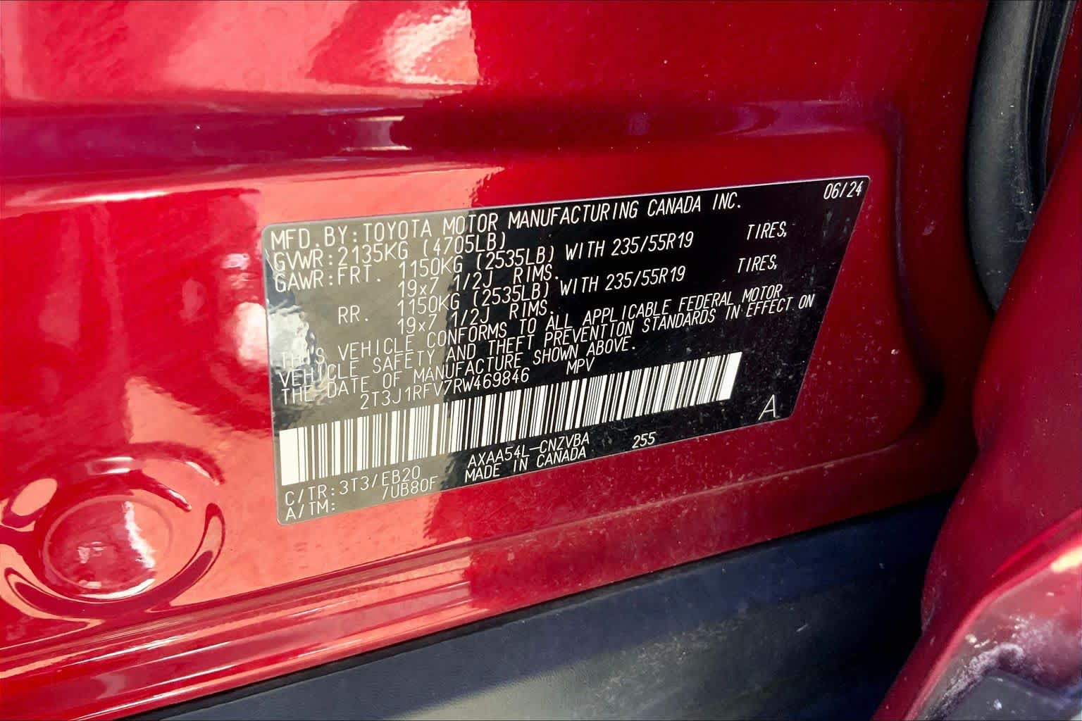 2024 Toyota RAV4 Adventure Ruby Flare Pearl at Lexus of Clear Lake