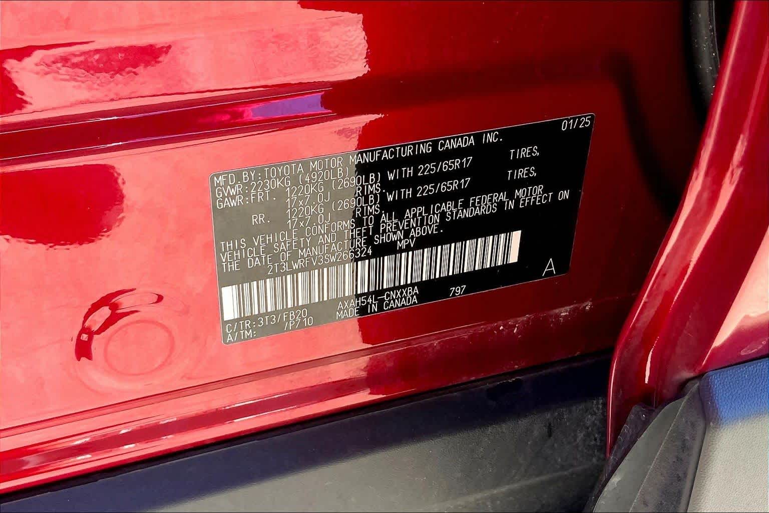 2025 Toyota RAV4 Hybrid LE Ruby Flare Pearl at Lexus of Clear Lake