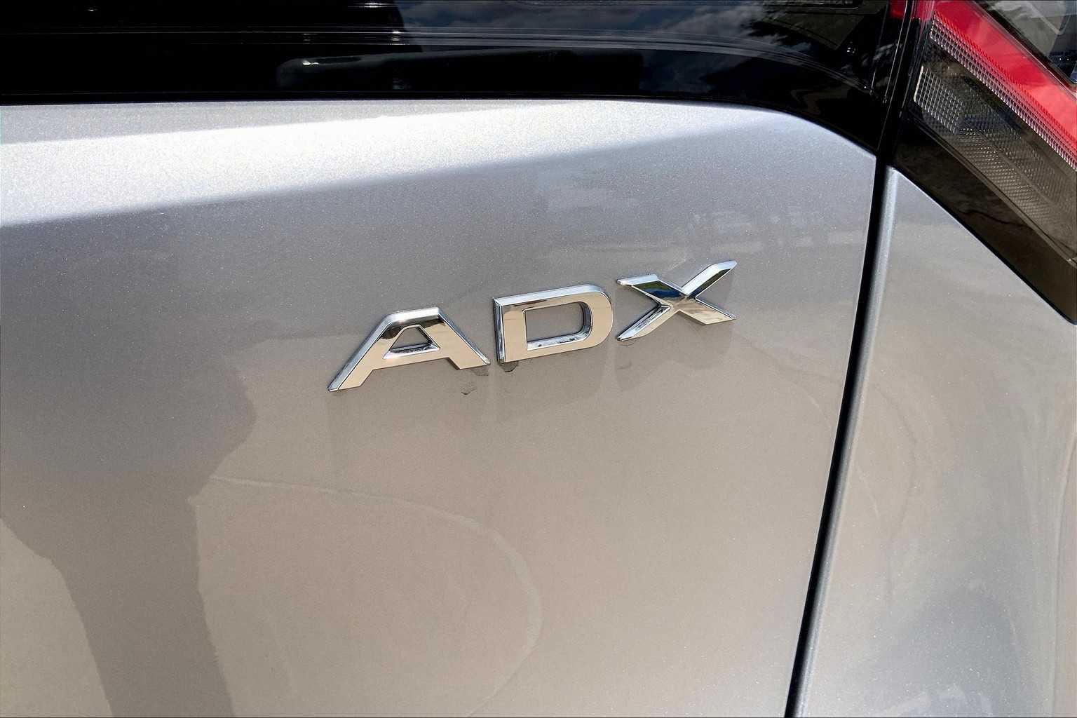 2025 Acura ADX w/A-Spec Package Solar Silver Metallic at Sterling McCall Acura