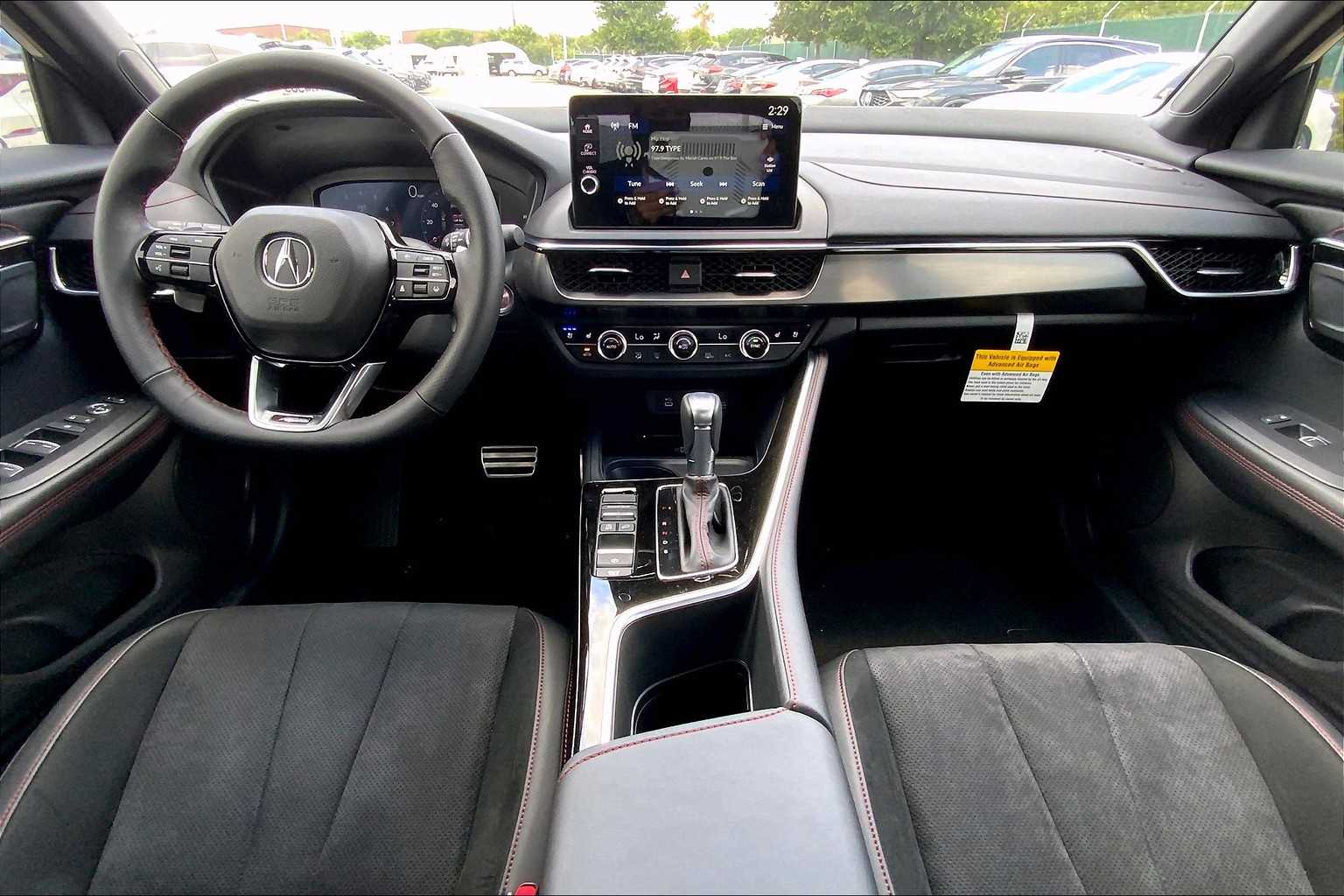 2025 Acura ADX w/A-Spec Package Urban Gray Pearl at Sterling McCall Acura