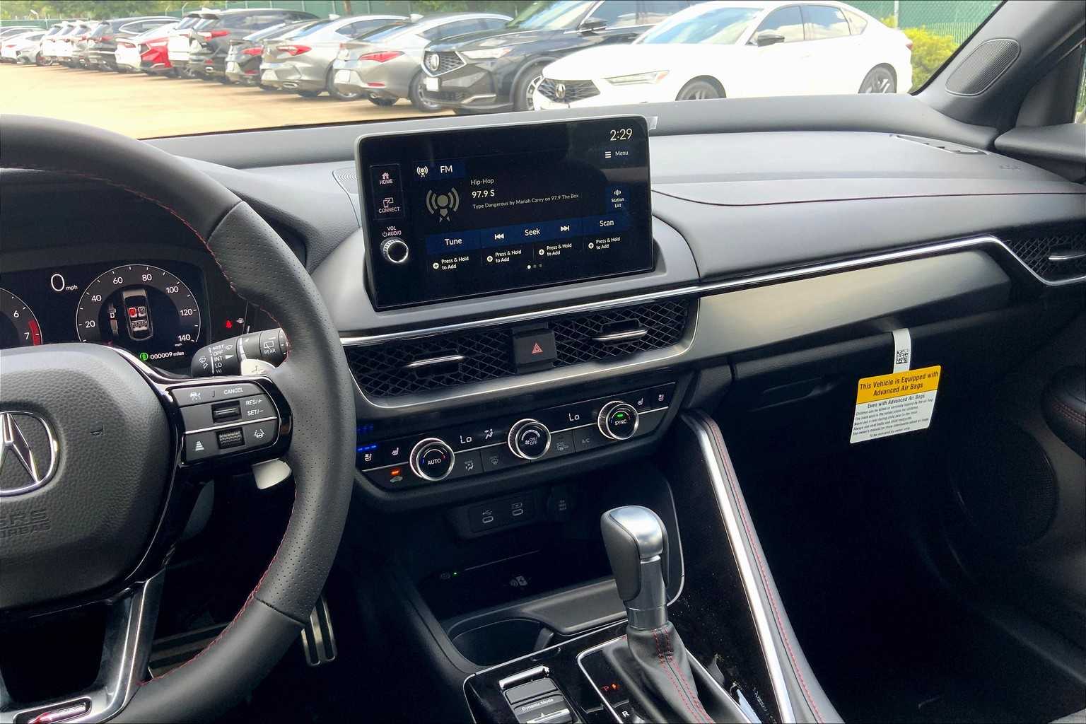 2025 Acura ADX w/A-Spec Package Urban Gray Pearl at Sterling McCall Acura