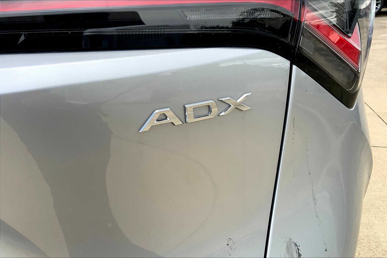 2025 Acura ADX  Solar Silver Metallic at Sterling McCall Acura