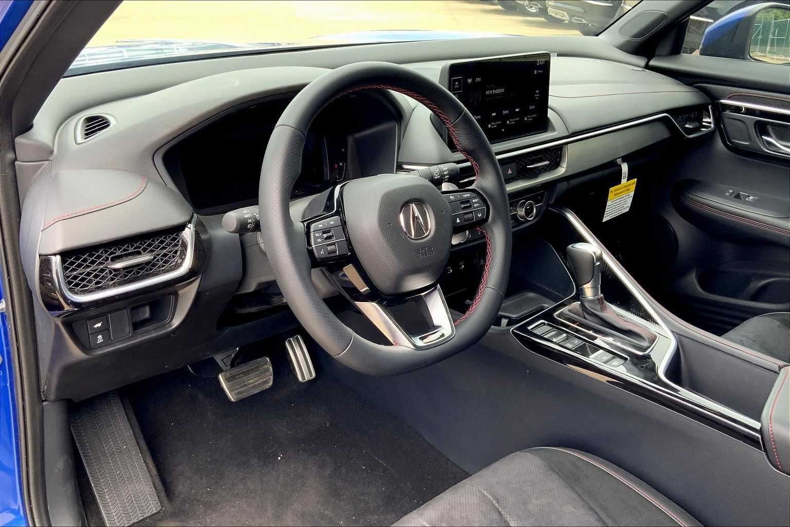 2025 Acura ADX w/A-Spec Package Adriatic Blue Sea Metallic at Sterling McCall Acura