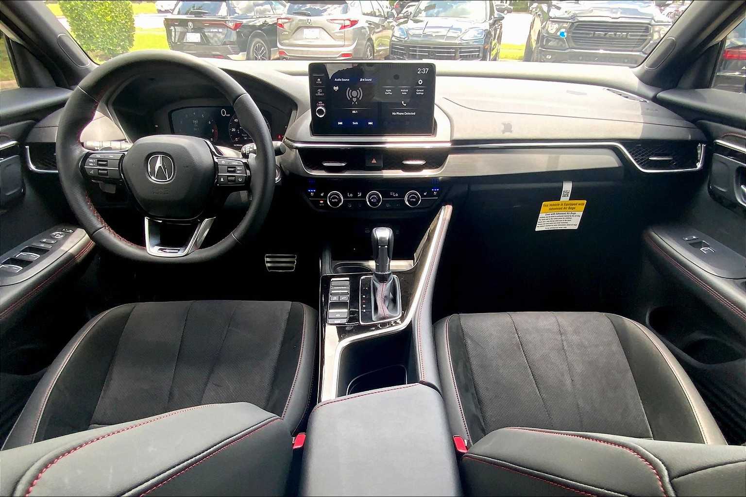 2025 Acura ADX w/A-Spec Package Solar Silver Metallic at Sterling McCall Acura